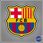 FCBarcelona - лого, логотип команды, фото, изображение клуба