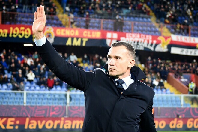 ШЕВЧЕНКО: «В Генуе все понимают, в каком состоянии нам передавали команду» Серии, Шевченко, Генуе, Дженоа