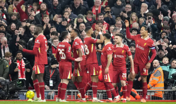 Ливерпуль – рекордсмен по количеству выходов в финалы Кубка Англии Кубка, Ливерпуль, Англии, Уэмбли