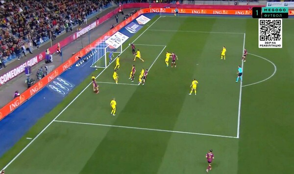 ФОТО. А мог быть и хет-трик: как Лукаку не забил Украине в пустые ворота Ромелу, Украине, Лукаку, Бельгии, Дивизионе