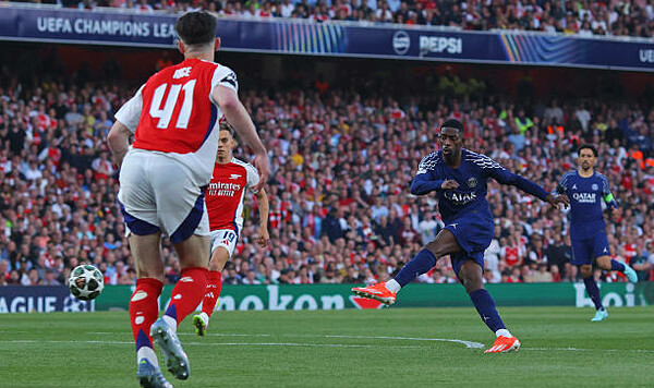 Французский бомбардир ПСЖ установил ряд рекордов в матче против Арсенала Дембеле, Усман, Лиги, Арсенал, Виллы