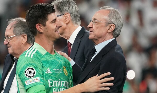 ПЕРЕС обратился к вратарю Реала: «Мы бы потеряли это, если бы не ты» Куртуа, Тибо, Реала, Флорентино, Перес