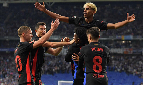 Барселона выиграла дерби у Эспаньола и стала чемпионом Испании 2024/25 Испании, Барселона, Эспаньол, Фермин, Лопес