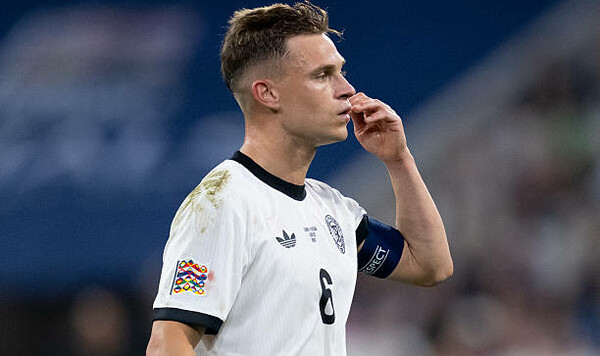 Ассист Киммиха в своем юбилейном матче не помог сборной Германии Киммих, Португалии, Виртц, Флориан, Наций