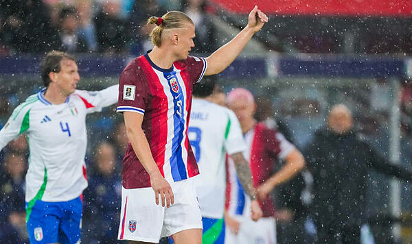 В пяти последних матчах сборная Норвегии забила 21 гол Норвегии, Италии