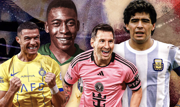 Назван лучший футболист в истории. Кто опередил Пеле и Марадону? Пеле, Роналду, Марадону, Бекенбауэр, Стефано