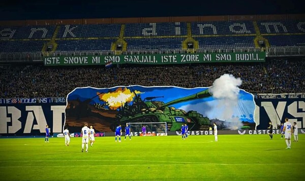 «Нам снились те же сны…». Впечатляющий перформанс фанатов Динамо Загреб Динамо, Книн, Хорватии, Oluja, Boys