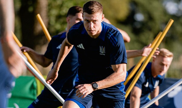 ФОТО. Тренировка сборной Украины. День второй: наращивание активности Украины, Польше, Франции, Баку