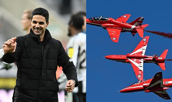 Артета придумал новую тактику. Использует пилотов британских истребителей Артета, Например, Понять, Керром