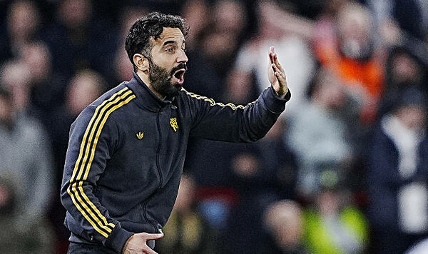 Рубен Аморим установил интересное достижение с МЮ Аморим, Рубена, Мануэлю, Пеллегрини