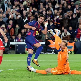 «Барселона» обыграла «Атлетико» в матче Ла Лиги Атлетико, Барселона, Лиги, Баэне