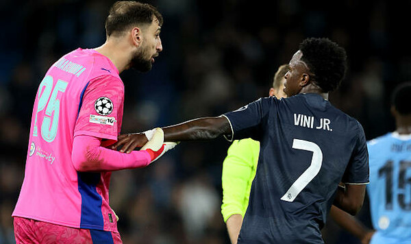 Вратарь Ман Сити: «Винисиус – чемпион. Его должны любить все фаны Реала» Реал, Доннарумма, Сити, Винисиус, Манчестер