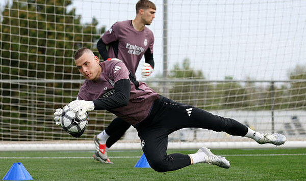 Лунин сыграл 70-й матч за Реал. 40 из них – в Ла Лиге Лиге, Реал, Цыганков, Лунин, Жироны